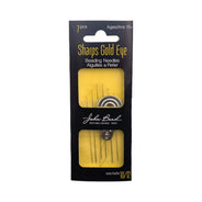 3FI281-102: Needle Sharp Gold Eye #10&12 With Threader 6PPK