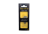 3FI281-102: Needle Sharp Gold Eye #10&12 With Threader 6PPK