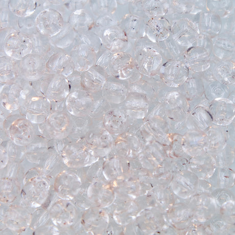 3SV100-7: Vintage Venetian Transparent Crystal 7/0 250 Grams