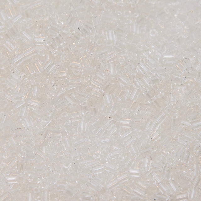 3SV6212: Vintage Venetian Bugle Bead Crystal 3mm - 500 Grams