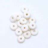 40BN114: Bone Disc White 3x9mm 100 Pieces