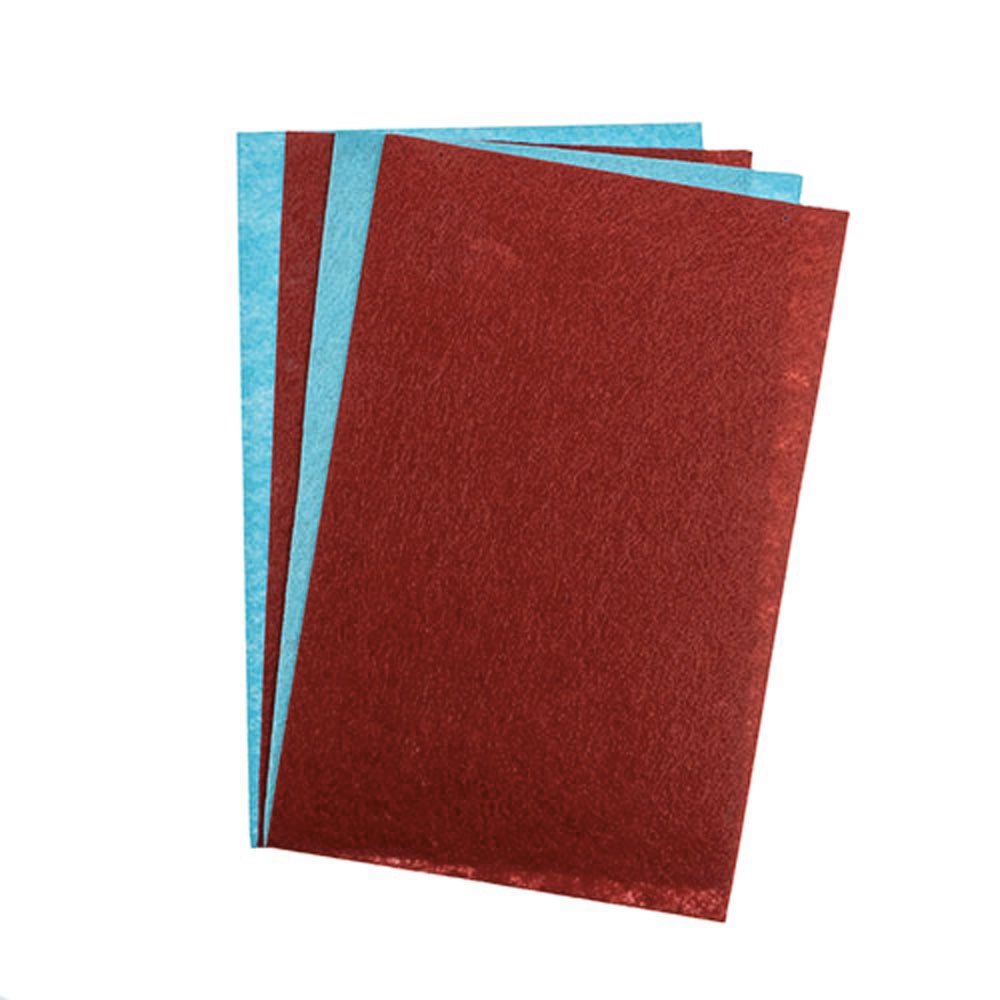 MS622-SBX: GoodFelt 5x8" Burgundy & Sky Blue 4PPK