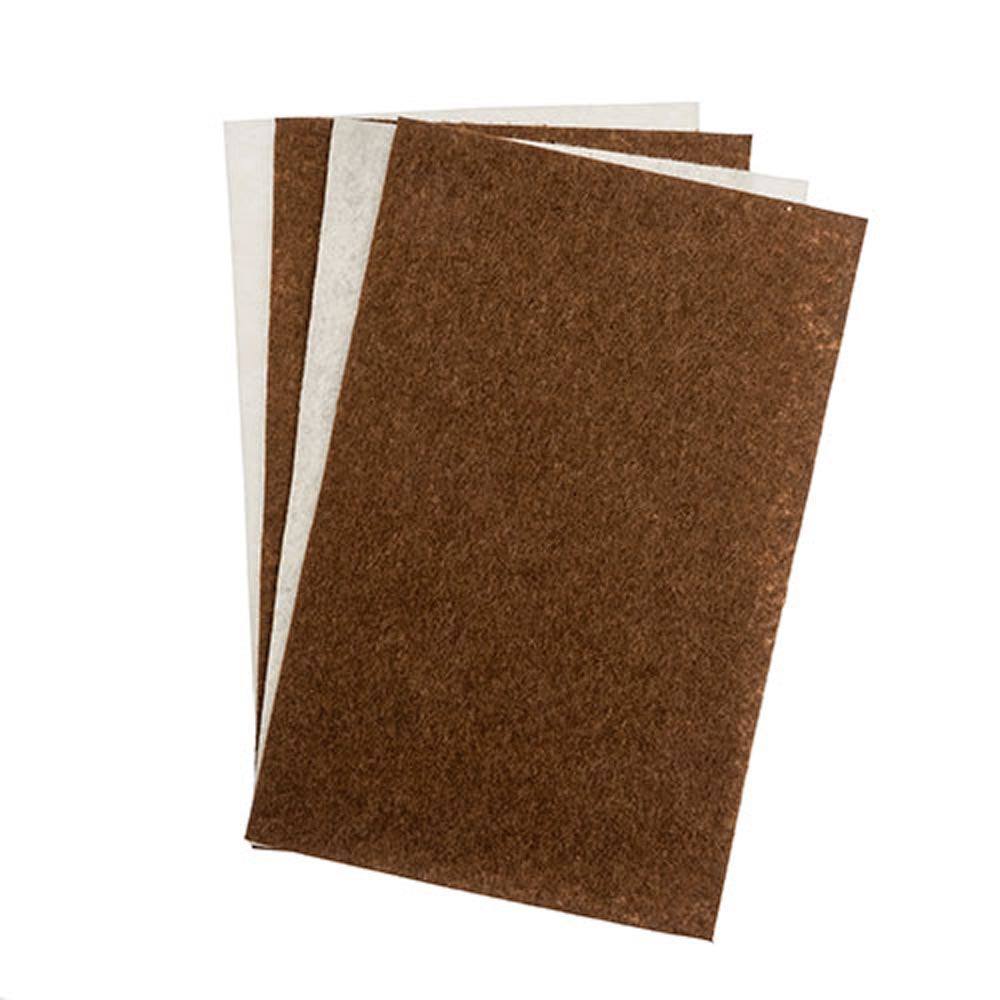 MS622-BPX: GoodFelt 5x8" Brown & Pearl 4PPK