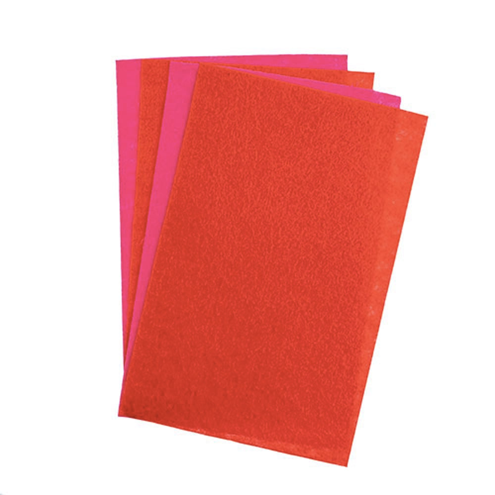 MS622-PRX: GoodFelt 5x8" Red & Pink 4PPK