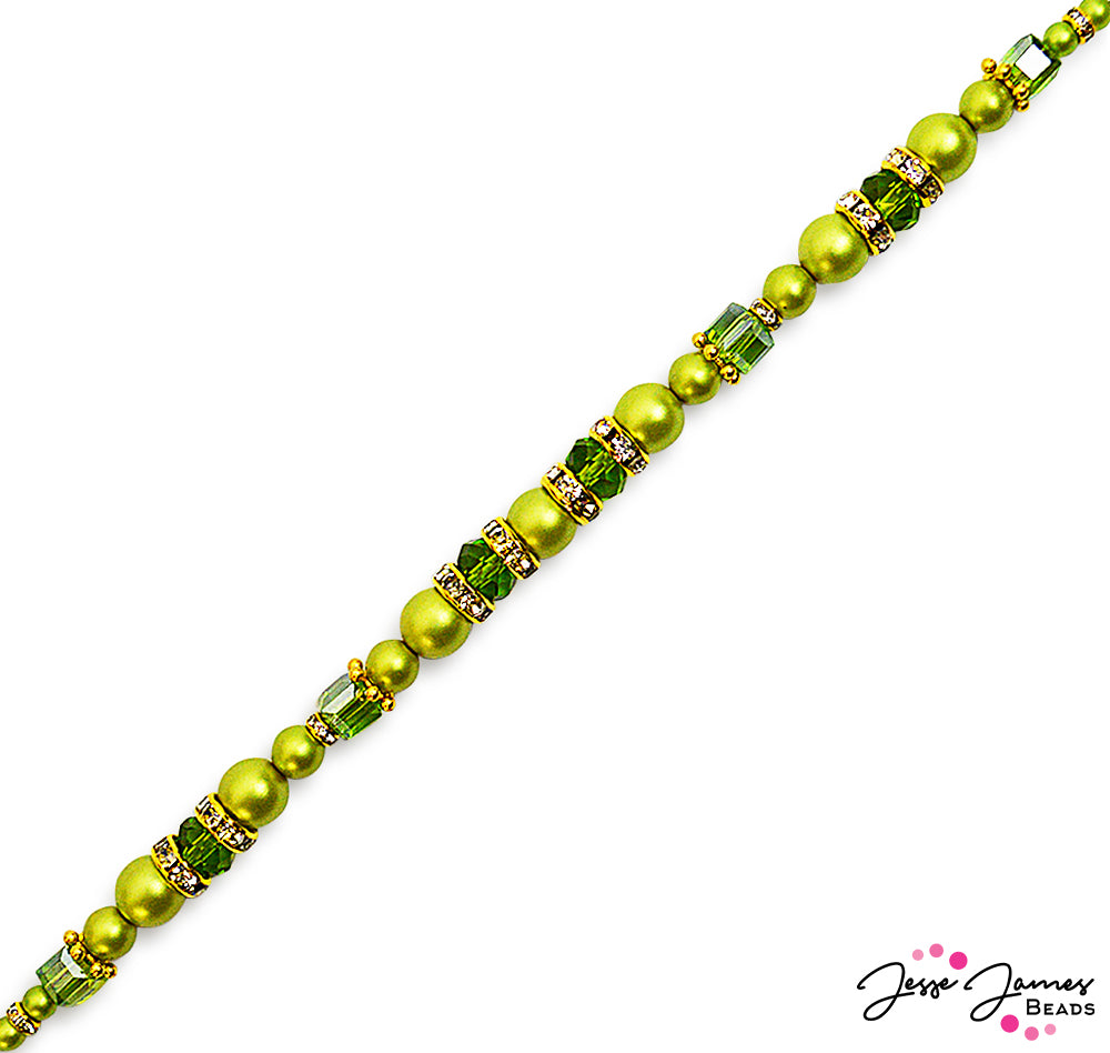 JJ01-P09: Pantone Bead Strand in Love Bird