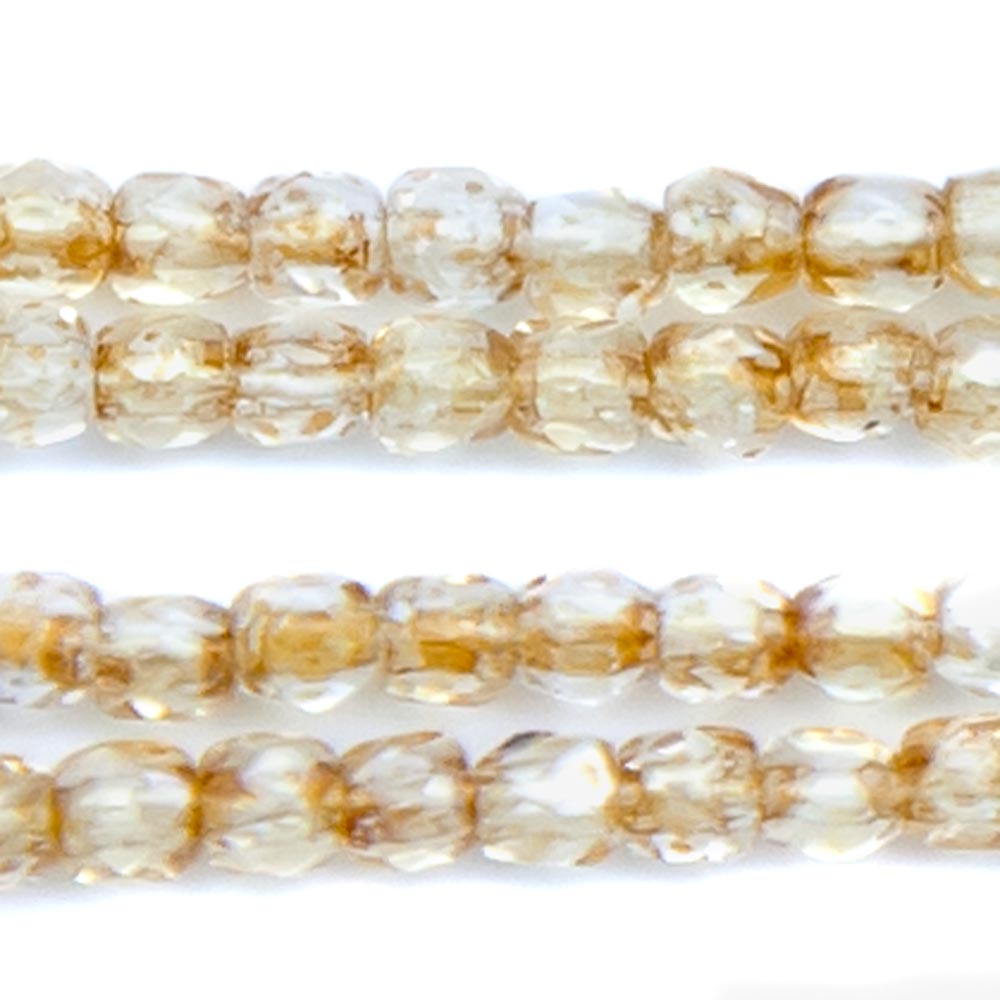 2FC051R: Czech FC RD Picasso Champagne 2mm 100 Pc