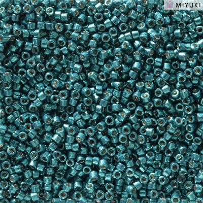 14SD2515R: DB2515 DELICA DURACOAT GALV POSEIDON BLUE 11/0 - 9GM