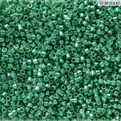 14SD2506R: DB2506 DELICA DURACOAT GALV DK AQUA GREEN 11/0 - 9GM