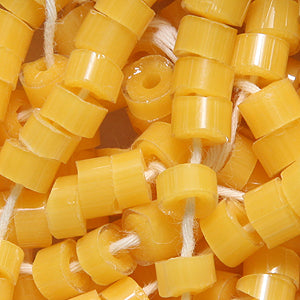 44SV120-47: Vintage Venetian Tube 3mm Opal Dandelion # 7 500 Grams