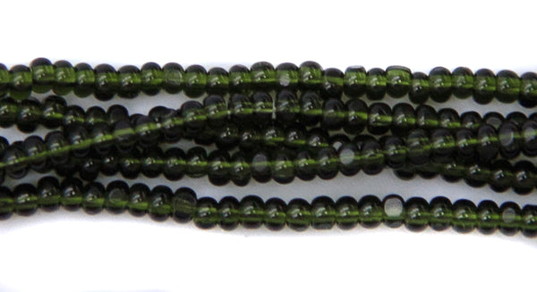 Oxidized shade​【龍ノ頸珠】 Preciosa Ornela 13/0 Olive Green Charlotte Seed Beads – Shipwreck