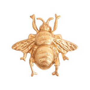 NDMEBB-BB: Nunn Brass Stamping Bumble Bee 17mm