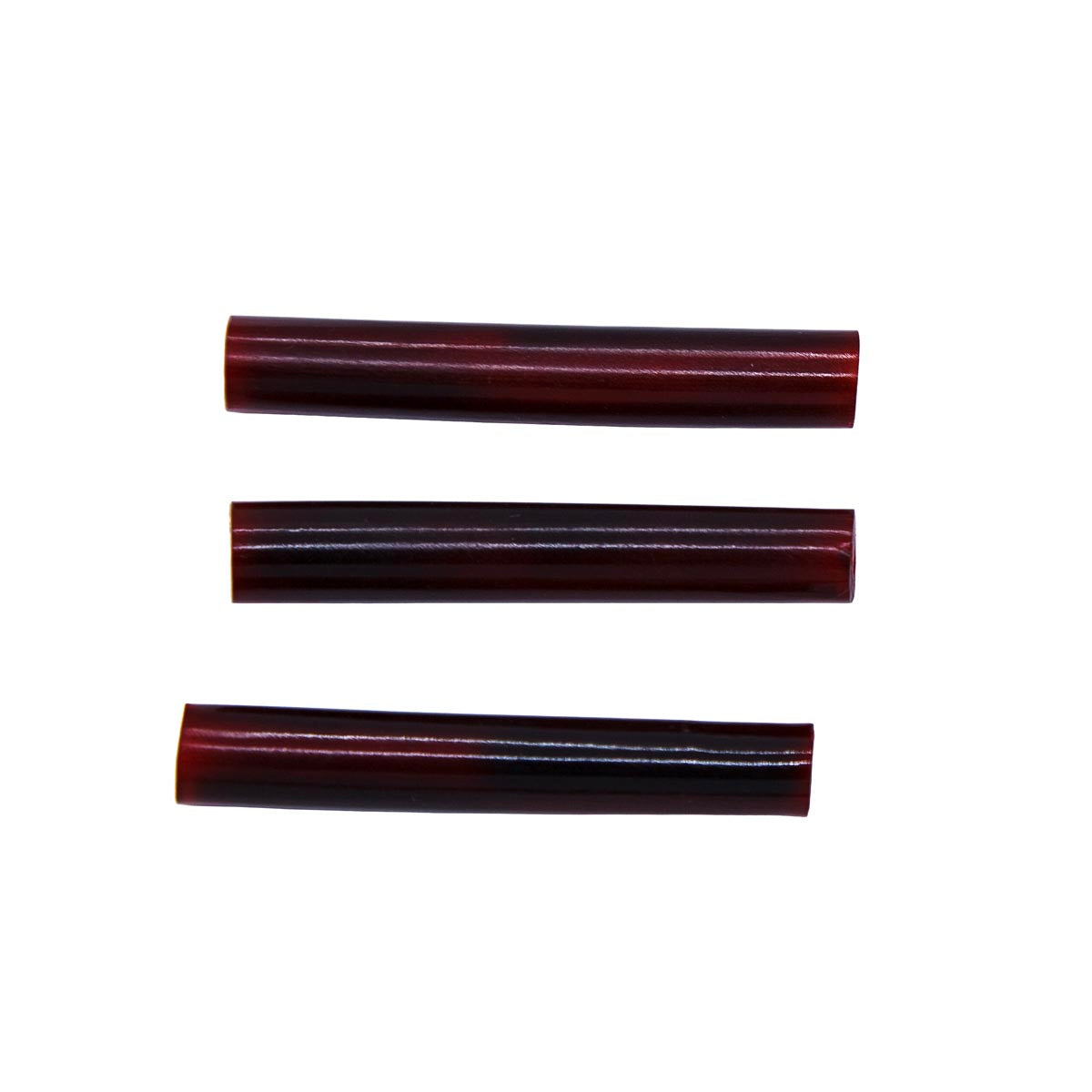48HR247-T: Horn Tube Red Amber 2 Inch 20 Pieces