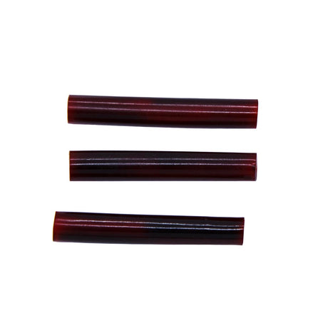 48HR247-T: Horn Tube Red Amber 2 Inch 20 Pieces