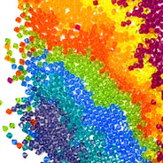 82CC935: Preciosa Bicone Summa Beach Rainbow 4mm 144PPK