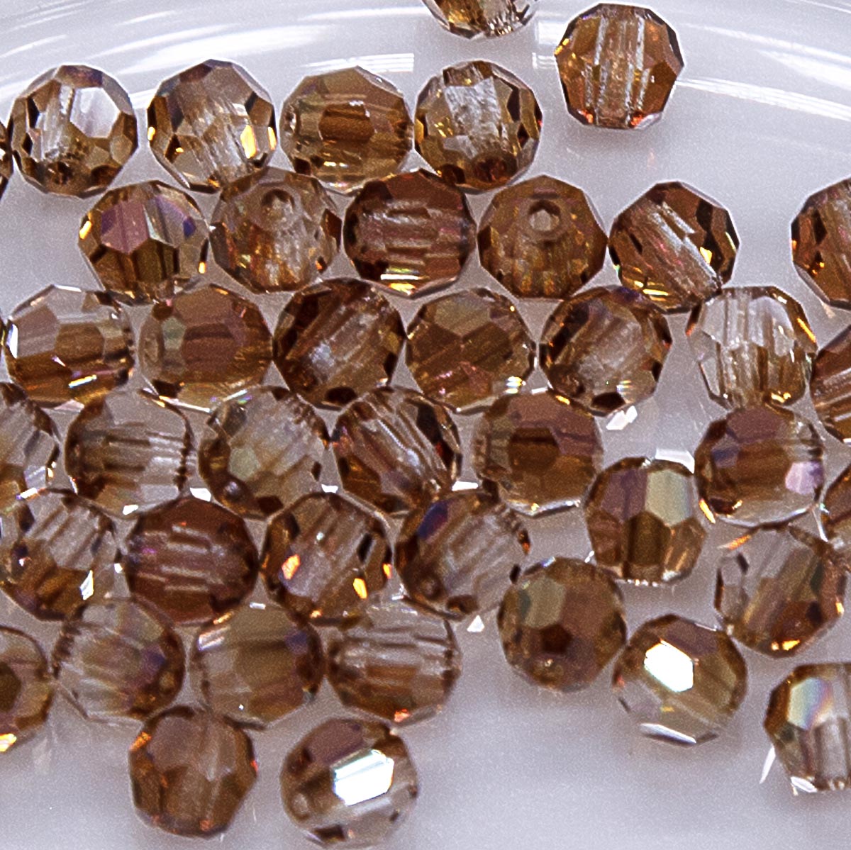 4CC059: Preciosa Crystal Round Venus 4mm-72PC