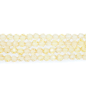 4CG251: 4mm Champagne Glass Faceted Round