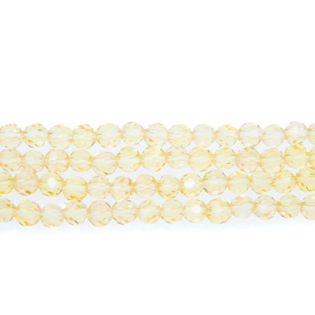 4CG251: 4mm Champagne Glass Faceted Round
