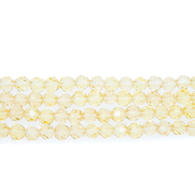 4CG251: 4mm Champagne Glass Faceted Round