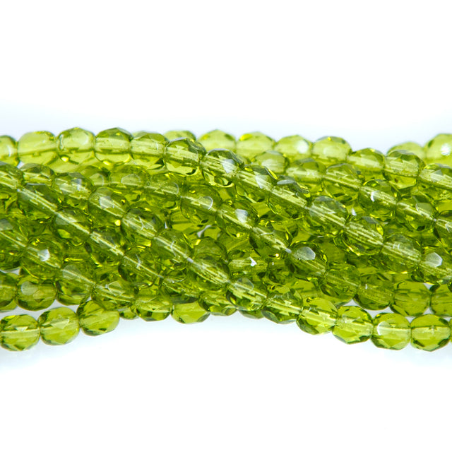 4FC283: CZ FC Olive Green 4MM-600PC