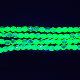 4FC580-SR: CZ FACET RD Opal Seafoam AB 4MM - 100PC