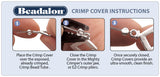 4FI169-1GP: Crimp Cover 4mm Gold Plated 20PPK