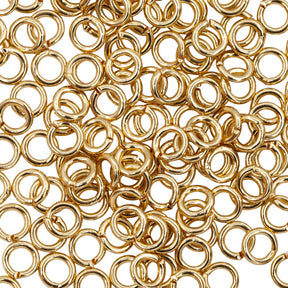 4FI200-G: Jump Ring Gold 4mm NF - 144PC