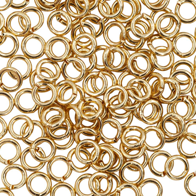 4FI200-G: Jump Ring Gold 4mm NF - 144PC
