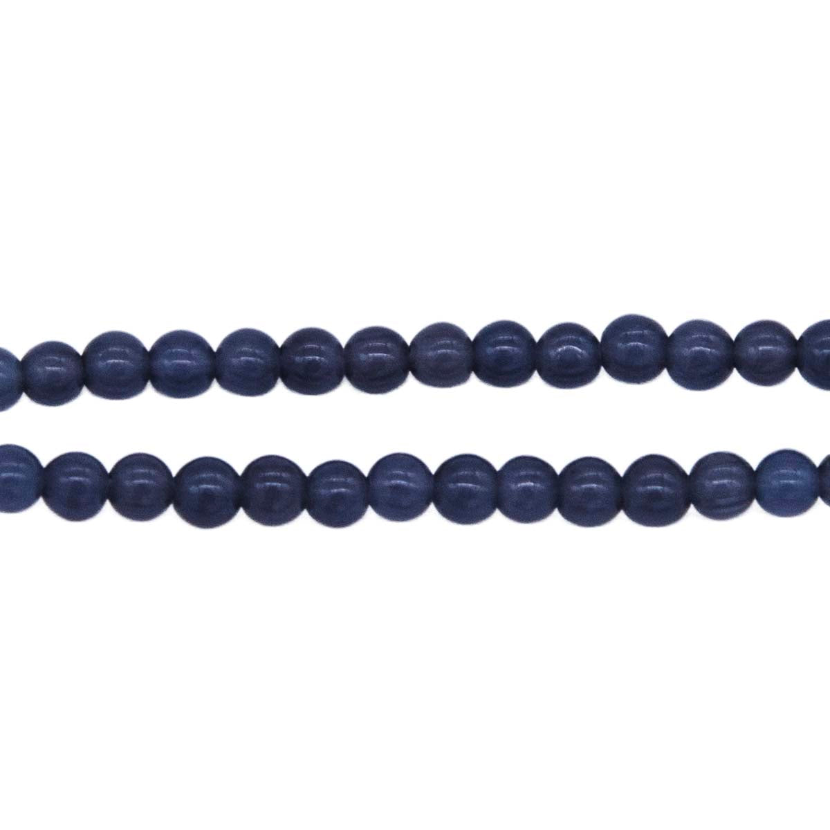 4FO606-2: Fiber Optic Bd Round Steel Blue Grey 4mm