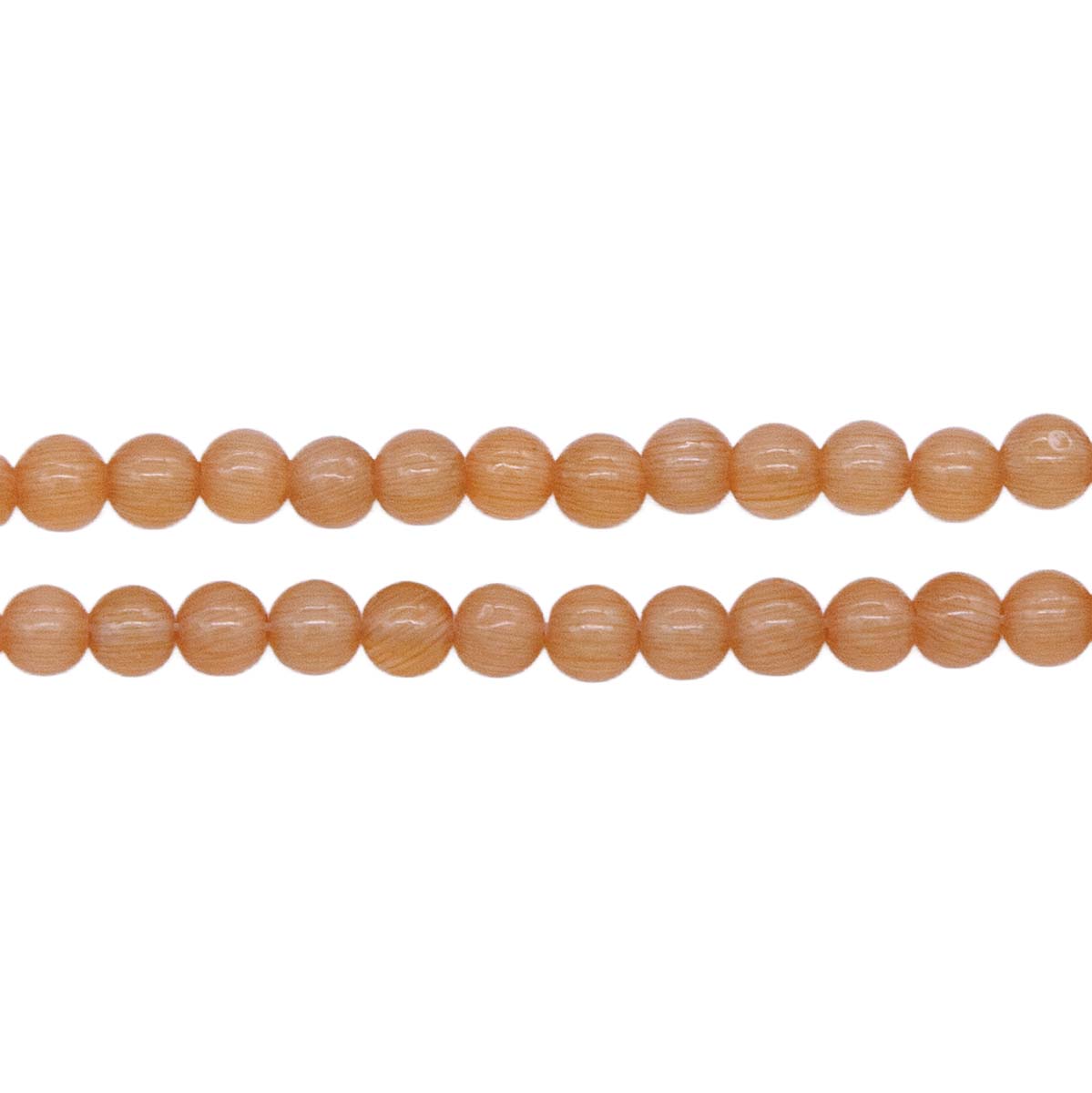 4FO634-2: Fiber Optic Bead Round Orange 4mm