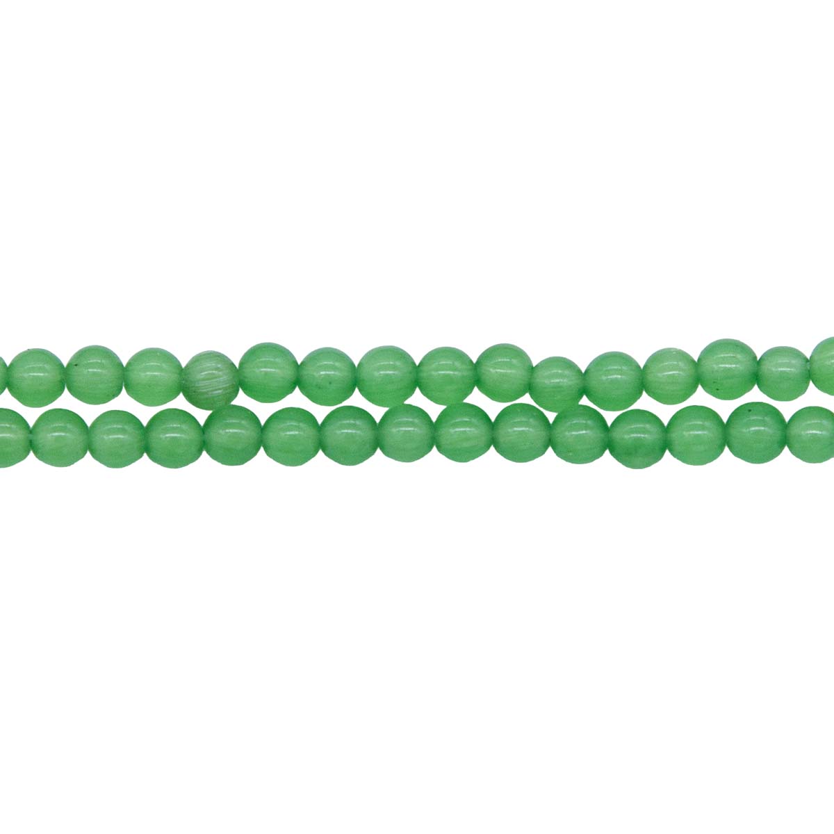 4FO686-2: Fiber Optic Bead Round Dark Green 3.5mm