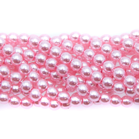 4GP692: CZ Glass Pearl Pink 4mm 600PC