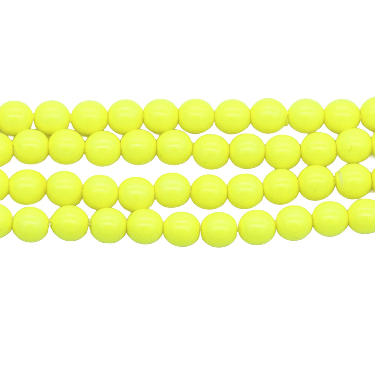 4RD622-N: CZ Round Yellow Neon 4mm 525PC