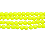 4RD622-N: CZ Round Yellow Neon 4mm 525PC