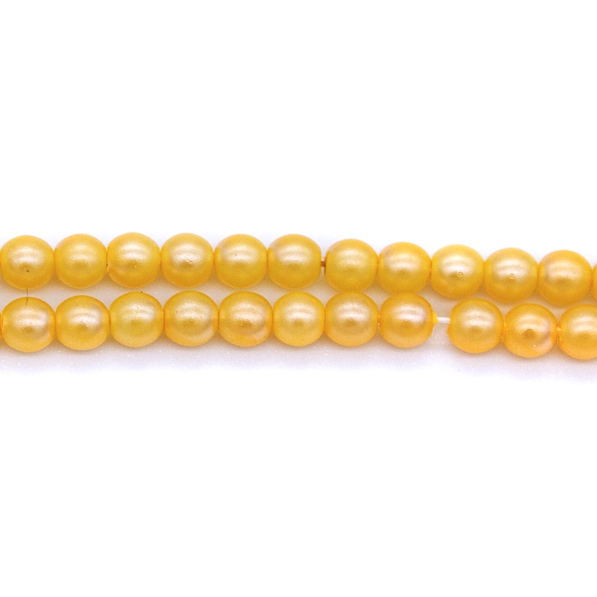 4RD634-N3R: CZ Round Tangerine Silk Neon Pearl 4mm-60PC