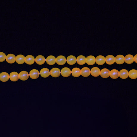 4RD634-N3R: CZ Round Tangerine Silk Neon Pearl 4mm-60PC