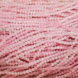 4ST402BULK: Rose Quartz Round 4mm 10 Strand Bundle