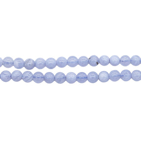 4ST407: Blue Lace Agate Round 4mm