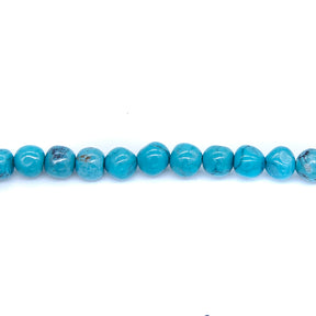 4ST413-A: Turquoise Round 4mm "A" Grade 15-16"