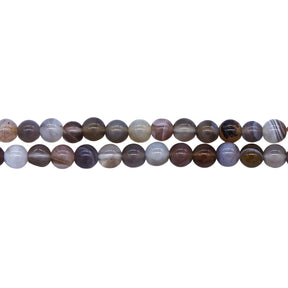 4ST464: Botswana Agate Round 4.5mm