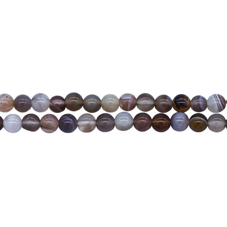 4ST464: Botswana Agate Round 4.5mm