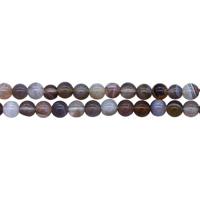 4ST464: Botswana Agate Round 4.5mm