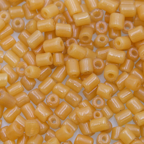 4SV100-13: Vintage Venetian Tube Tr Dark Greasy Yellow 4MM