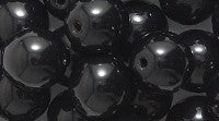 8RD109-L: CZ Round Black 8mm Loose 600PC