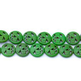 15ST50-G: Magnesite Green Pumpkin 15mm
