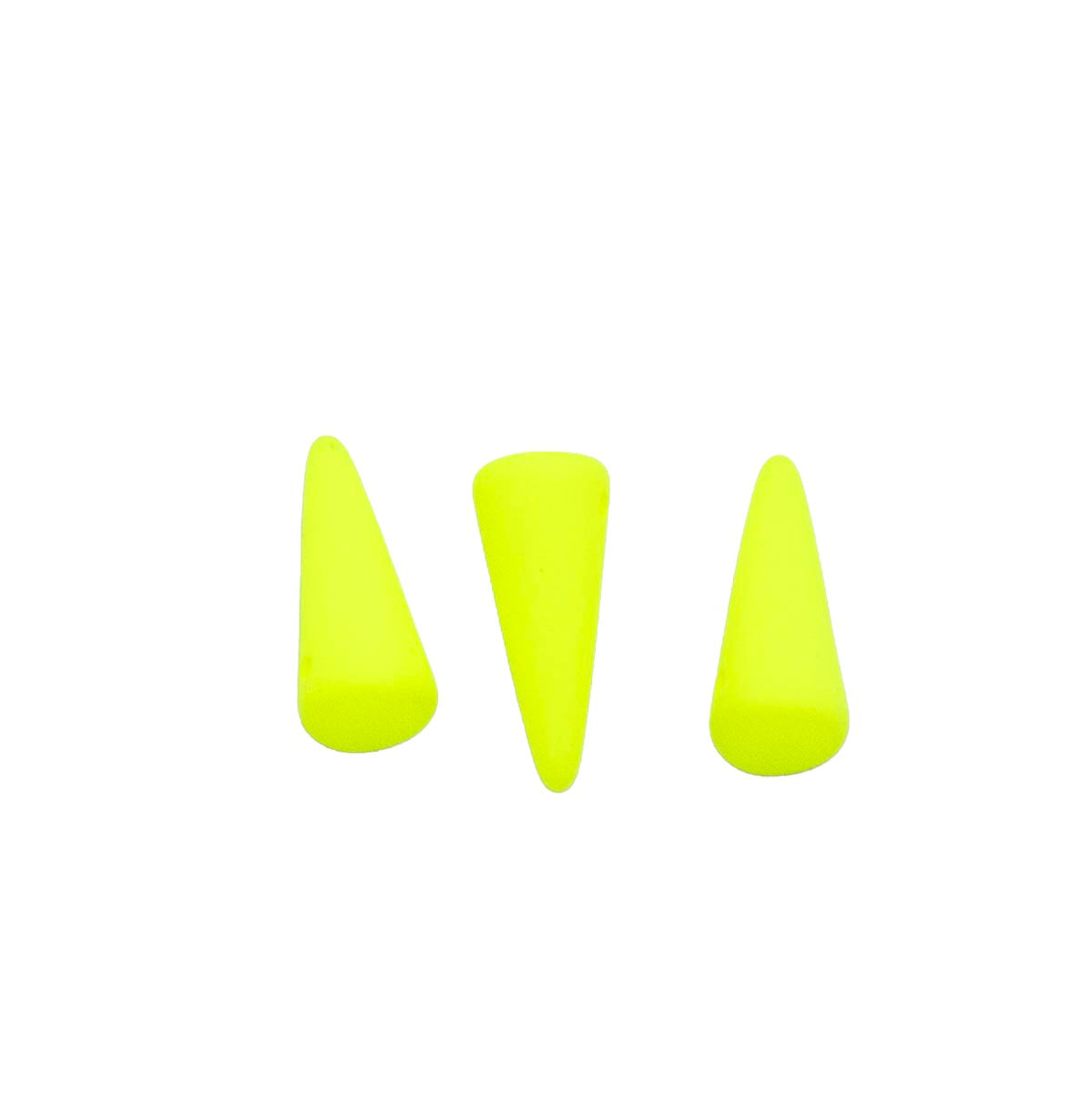 5DP622-NM: CZ Spike Drop Yellow Neon 5x13mm 100PC