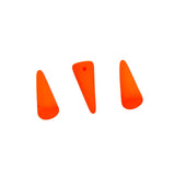 5DP638-NM: CZ Spike Drop Orange Neon 5x13mm 200PC