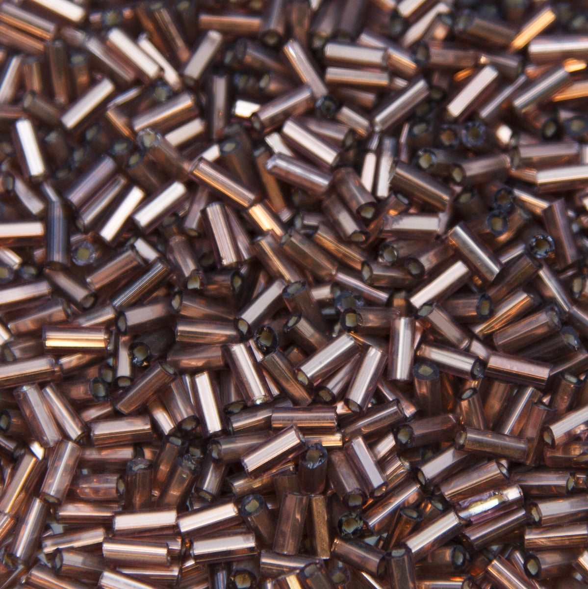 5EP6496: Vin French Bugle Silverlined Prune 5mm Avg - 250 GM