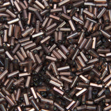 5EP6496R: Vin French Bugle Silverlined Prune 5mm Avg - 50 GM