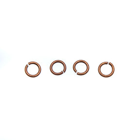 5FI222-AC: JumpRing Antique Copper 5mm 19GA 550PC/25GM