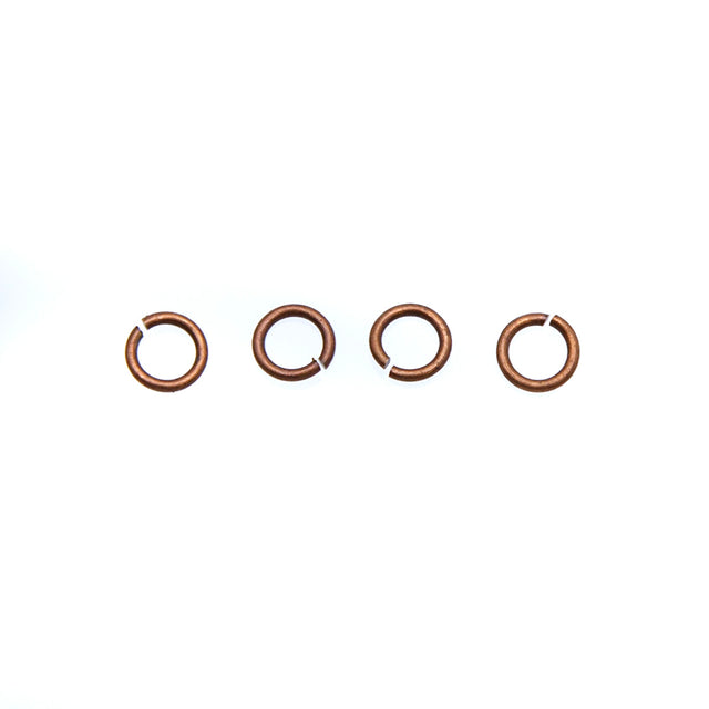 5FI222-AC: JumpRing Antique Copper 5mm 19GA 550PC/25GM